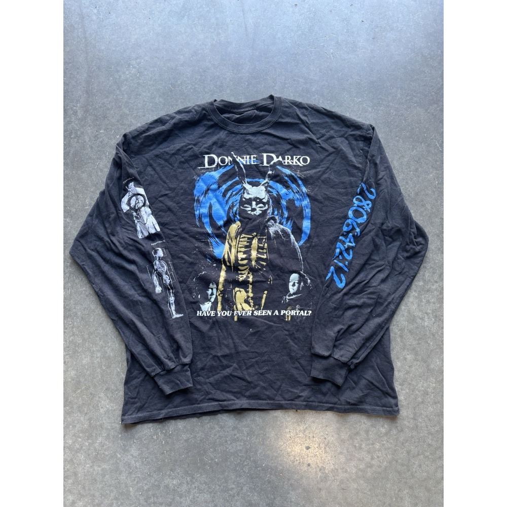 RARE Donnie Darko X Graveyard Goods Frank Bunny Long Sleeve Shirt Size XL